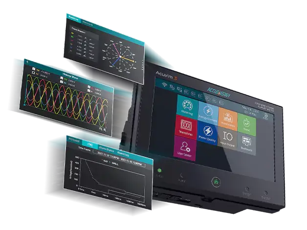 Acuvim 3 Series Meter - IEC 62000-4-30 Power Quality Meter