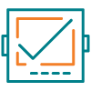 energy meter checked icon.