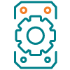 I/O module icon.