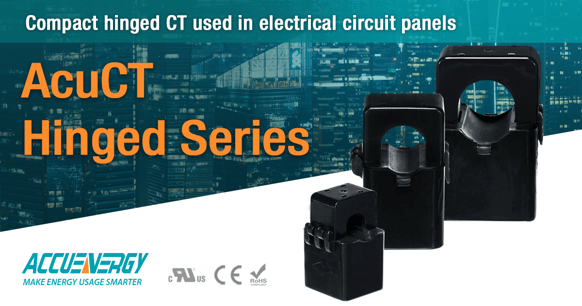 Compact Hinged Split-Core Current Transformers - AcuCT Hinged Series ...