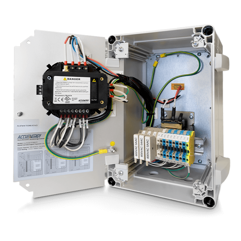 AcuPanel 9104X - Open Inside view