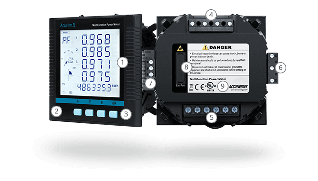 Advanced Power & Energy Meter - Acuvim II Series | Accuenergy