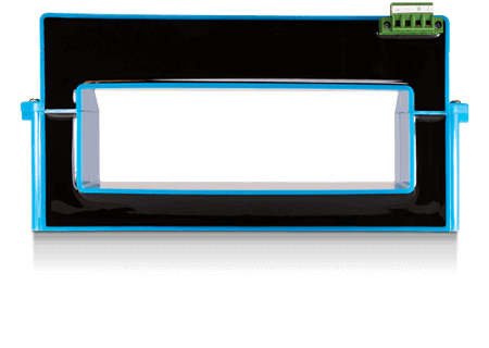 HAB 16555 series DC split-core current sensor.