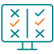 Compare enegy consumption icon