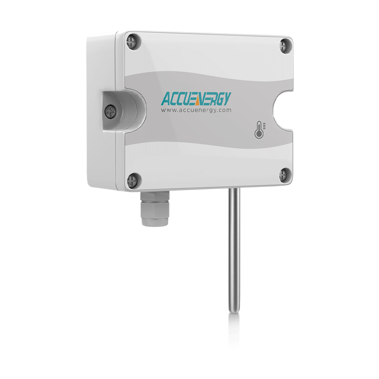 Front-right angled view of the AcuTEMS OA outside air temperature sensor