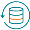 Data sharing history icon