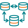 Data sharing integration icon