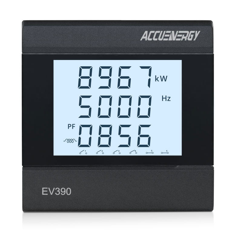 EV300 panel meter product images.